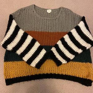 Striped Knitted Sweater